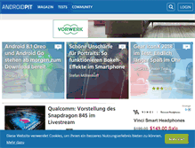 Tablet Screenshot of androidpit.de